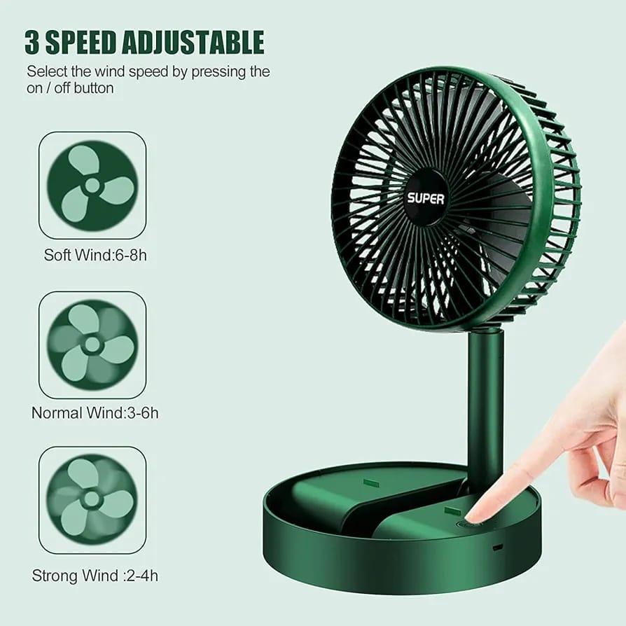 Portable USB Rechargeable Fan