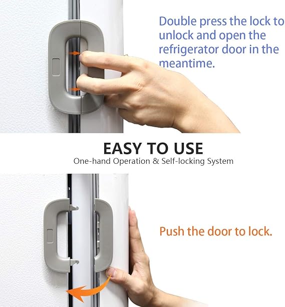 Fridge Door Lock, Household Refrigerator Lock